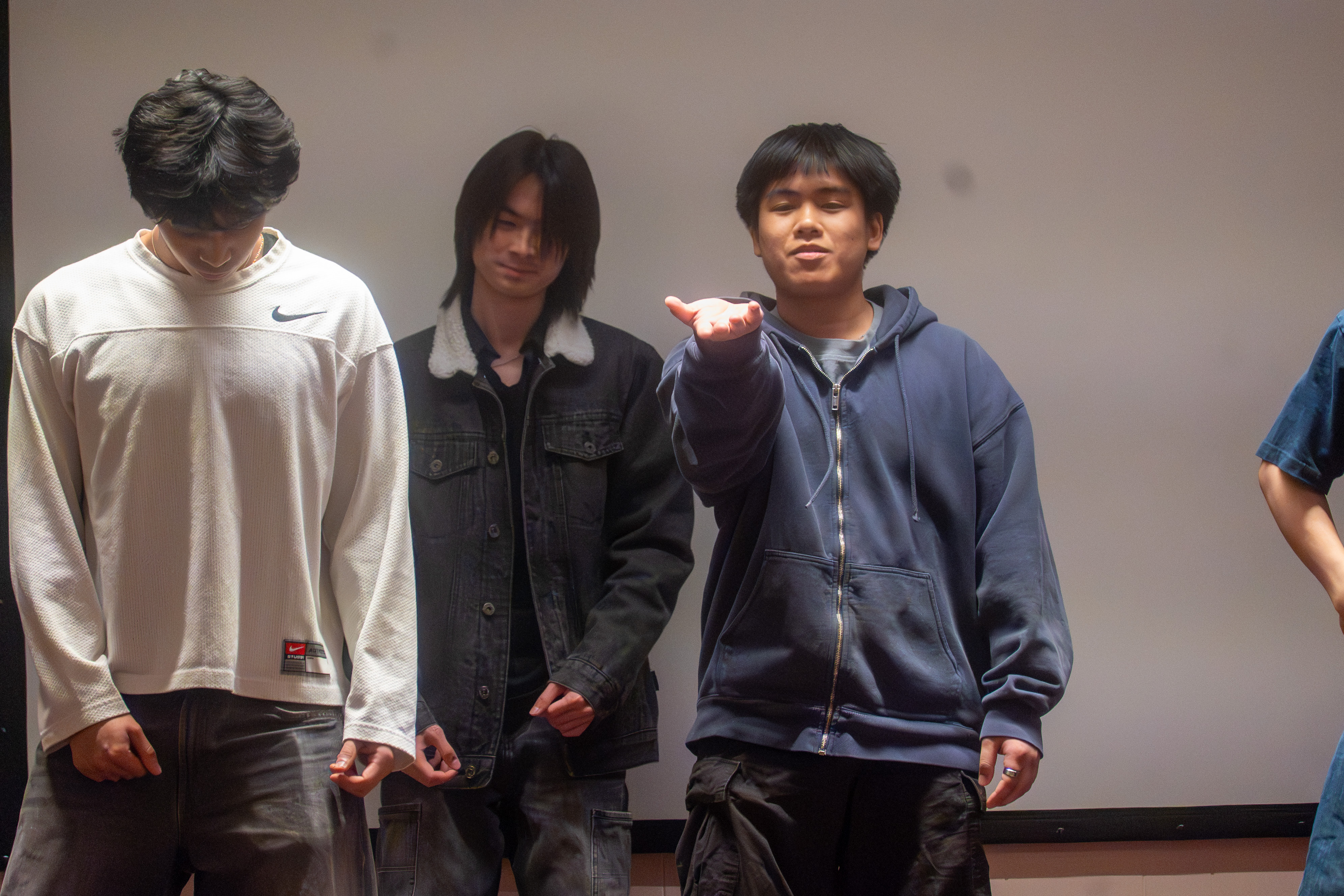 Students attending a professional development session